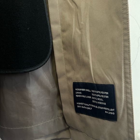 Ralph Lauren Chaps Trench Coat - Picture 6 of 7